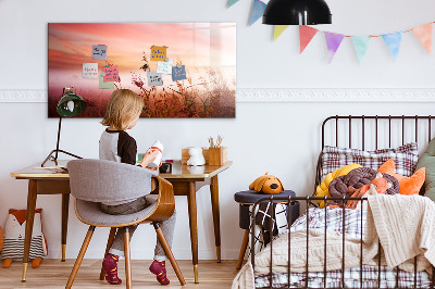 Popisovatelná magnetická tabule Kreativní prostor pro prezentaci fotografií