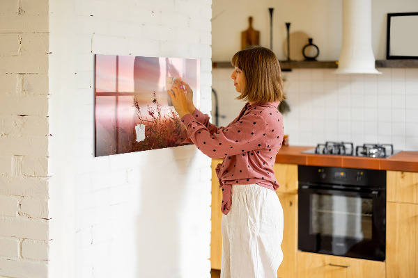 Popisovatelná magnetická tabule Kreativní prostor pro prezentaci fotografií