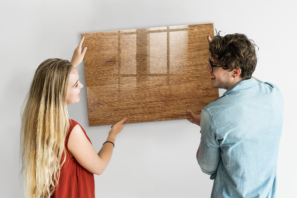 Popisovatelná magnetická tabule Nástěnka s magnety a fotografiemi