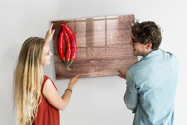 Magnetická psací tabule Praktická deska na poznámky a fotografie
