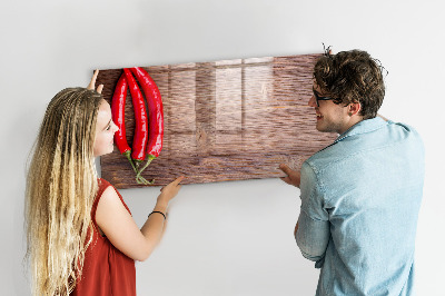 Magnetická psací tabule Praktická deska na poznámky a fotografie