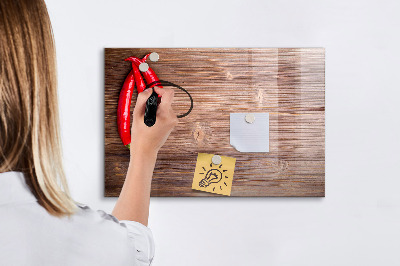 Magnetická psací tabule Praktická deska na poznámky a fotografie
