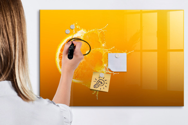 Magnetická psací tabule Barevná tabule na poznámky a fotografie