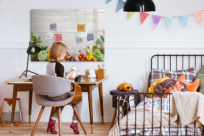 Magnetická psací tabule Kreativní prostor pro vzpomínky a fotografie