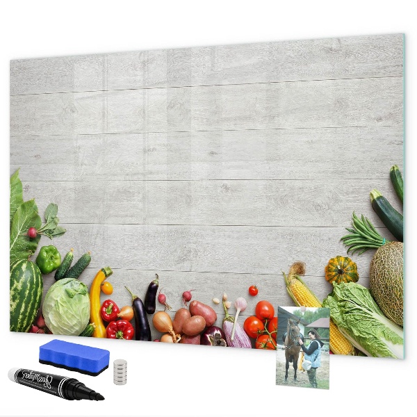 Magnetická psací tabule Kreativní prostor pro vzpomínky a fotografie