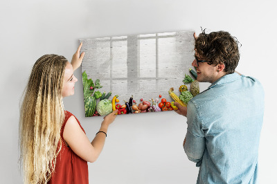 Magnetická psací tabule Kreativní prostor pro vzpomínky a fotografie
