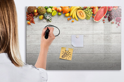 Magnetická psací tabule Sada barevných fotografií pro prezentaci