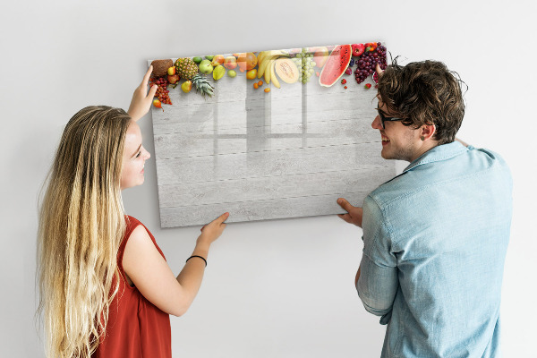 Magnetická psací tabule Sada barevných fotografií pro prezentaci