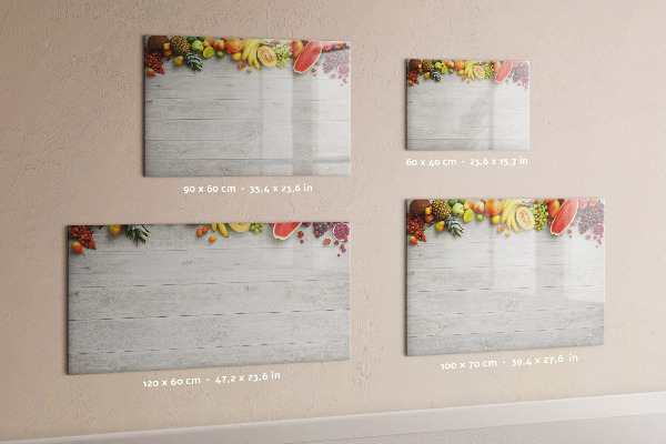 Magnetická psací tabule Sada barevných fotografií pro prezentaci
