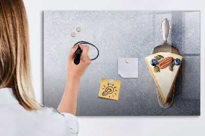 Magnetická psací tabule Kreativní místo pro vzpomínky a poznámky