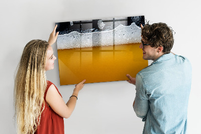 Popisovatelná magnetická tabule Kreativní nástěnka pro vystavení fotografií