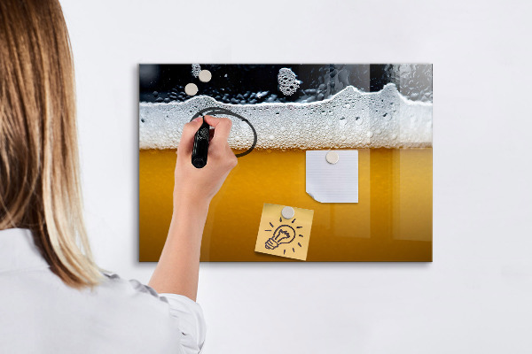 Popisovatelná magnetická tabule Kreativní nástěnka pro vystavení fotografií