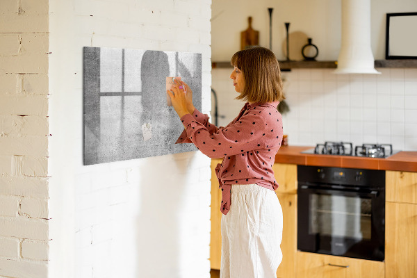 Magnetická psací tabule Moderní nástěnka na zavěšení fotografií