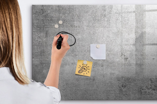 Magnetická psací tabule Moderní nástěnka na zavěšení fotografií