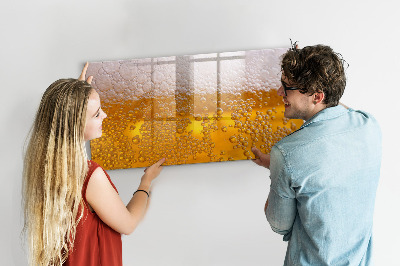 Popisovatelná magnetická tabule Kreativní tabule s příjemnými vzpomínkami