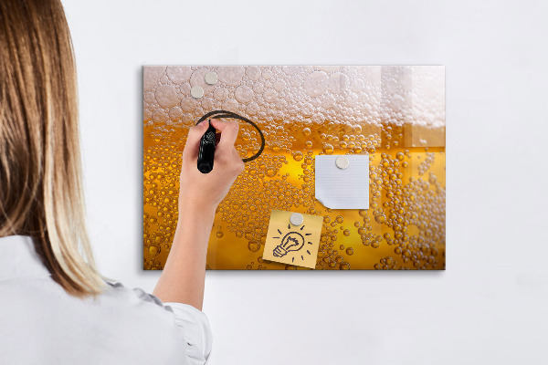 Popisovatelná magnetická tabule Kreativní tabule s příjemnými vzpomínkami