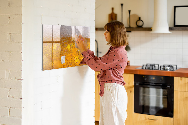 Popisovatelná magnetická tabule Kreativní tabule s příjemnými vzpomínkami