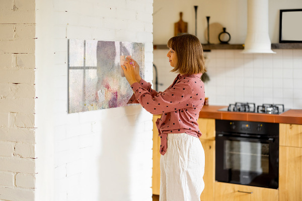 Popisovatelná magnetická tabule Kreativní prostor pro prezentaci fotografií