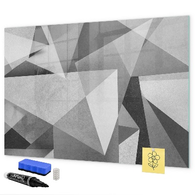 Magnetická psací tabule Moderní tabule na poznámky a fotografie