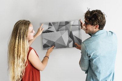 Magnetická psací tabule Moderní tabule na poznámky a fotografie