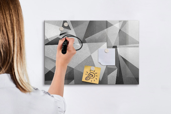 Magnetická psací tabule Moderní tabule na poznámky a fotografie