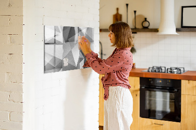 Magnetická psací tabule Moderní tabule na poznámky a fotografie
