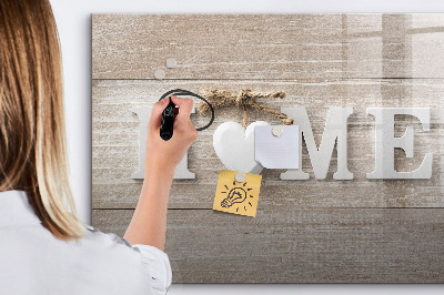 Magnetická psací tabule Nástěnná dekorace s prostorem pro fotografie