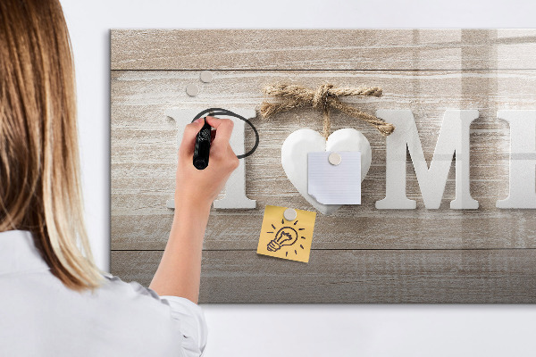 Magnetická psací tabule Nástěnná dekorace s prostorem pro fotografie