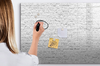 Popisovatelná magnetická tabule Stylová deska na poznámky a fotografie