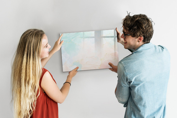 Popisovatelná magnetická tabule Barevná tabule pro prezentaci fotografií