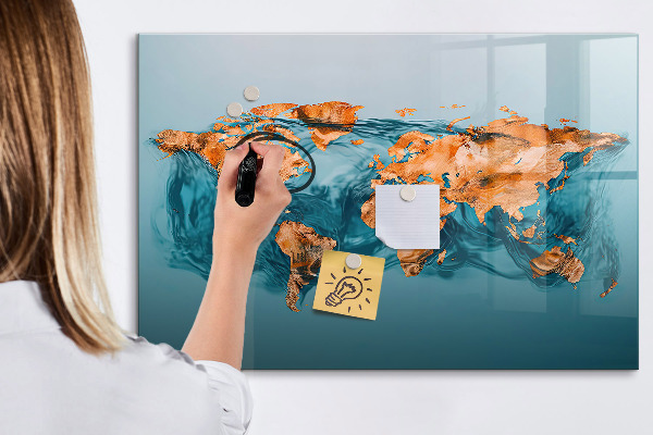 Magnetická psací tabule Interaktivní svět s osobními fotografiemi
