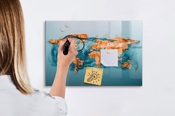 Magnetická psací tabule Interaktivní svět s osobními fotografiemi