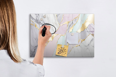 Magnetická psací tabule Moderní tabule na poznámky a fotografie