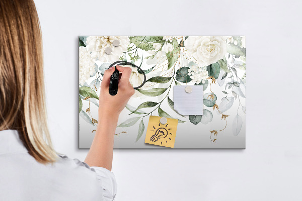 Magnetická psací tabule Kreativní nástěnka s fotografiemi
