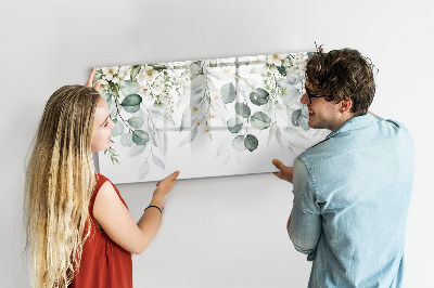 Popisovatelná magnetická tabule Stylová tabule pro prezentaci vzpomínek