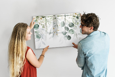 Popisovatelná magnetická tabule Stylová tabule pro prezentaci vzpomínek