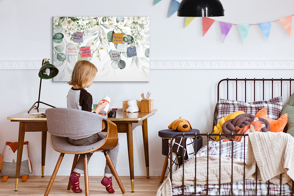 Popisovatelná magnetická tabule Stylová tabule pro prezentaci vzpomínek