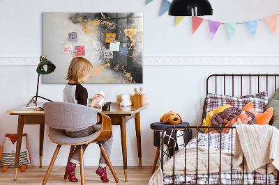 Popisovatelná magnetická tabule Stylová deska na poznámky a fotografie