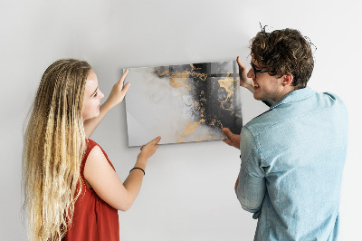 Popisovatelná magnetická tabule Stylová deska na poznámky a fotografie