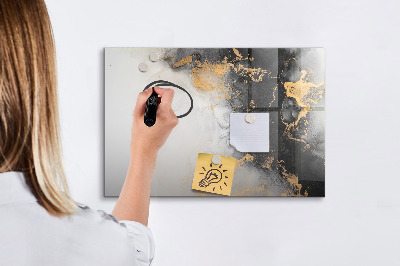 Popisovatelná magnetická tabule Stylová deska na poznámky a fotografie