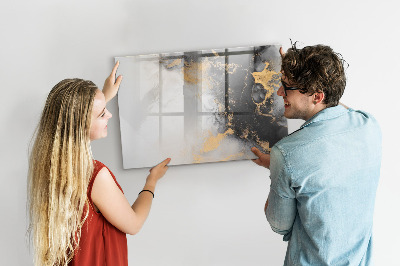 Popisovatelná magnetická tabule Stylová deska na poznámky a fotografie