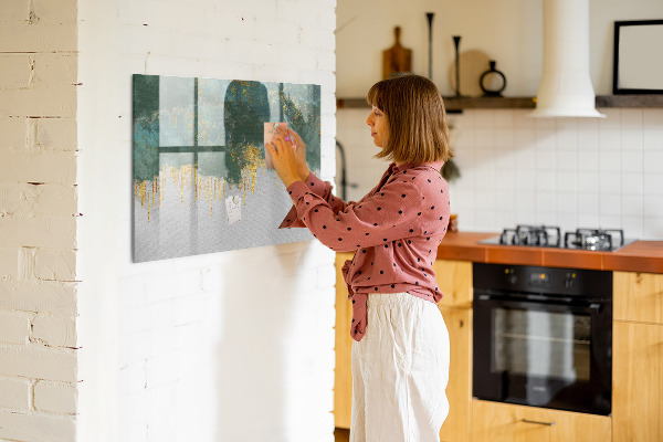 Magnetická psací tabule Kreativní nástěnka pro vystavení fotografií