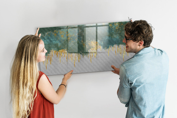 Magnetická psací tabule Kreativní nástěnka pro vystavení fotografií
