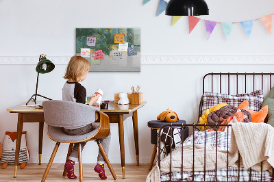 Magnetická psací tabule Kreativní nástěnka pro vystavení fotografií