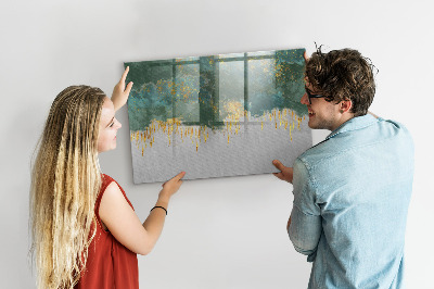 Magnetická psací tabule Kreativní nástěnka pro vystavení fotografií