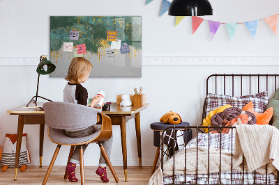 Magnetická psací tabule Kreativní nástěnka pro vystavení fotografií