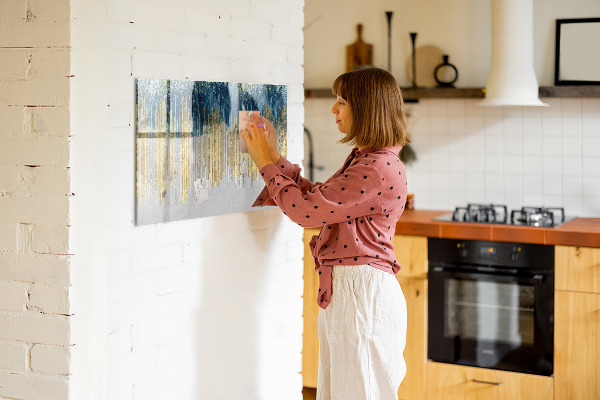 Popisovatelná magnetická tabule Barevný panel pro prezentaci fotografií