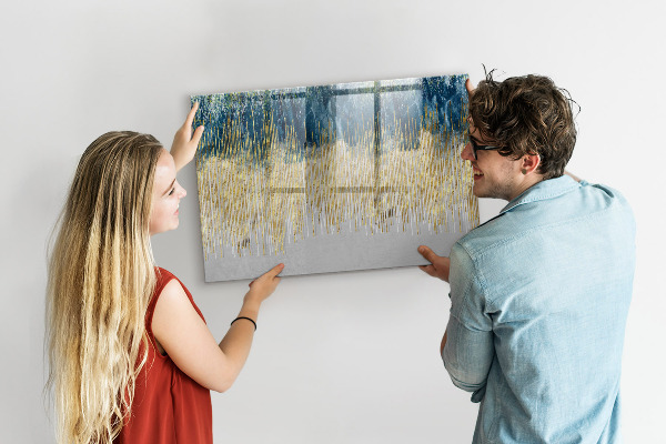 Popisovatelná magnetická tabule Barevný panel pro prezentaci fotografií