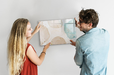 Magnetická psací tabule Kreativní nástěnka pro vystavení fotografií