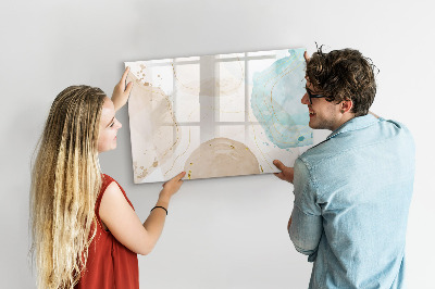 Magnetická psací tabule Kreativní nástěnka pro vystavení fotografií